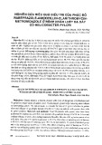 Nghiên cứu hiệu quả điều trị của phác đồ Rabeprazole-Amoxicillin-Clarithromycin-Metronidazole ở bệnh nhân loét dạ dày có Helicobacter pylori