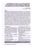 Assessment of safety and effectiveness of the laryngeal mask airway supreme for laparoscopic cholecystectomical surgery