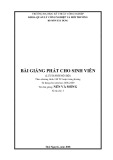 Bài giảng Nền và móng - Lại Ngọc Hùng