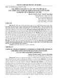 Đặc điểm lâm sàng và các yếu tố liên quan gây thiếu máu ở trẻ em nhiễm Helicobacter pylori tại Bệnh viện Nhi đồng Cần Thơ