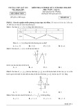 Đề thi học kì 1 môn Toán lớp 12 năm 2024-2025 - Trường THPT Quế Sơn, Quảng Nam