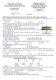 Đề thi học kì 1 môn Vật lý lớp 10 năm 2024-2025 - Trường THPT Nguyễn Tất Thành, HCM