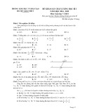 Đề thi học kì 1 môn Toán lớp 7 năm 2024-2025 - Phòng GD&ĐT huyện Giao Thủy