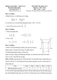 Đề thi học kì 1 môn Toán lớp 7 năm 2024-2025 - Phòng GD&ĐT Châu Đức