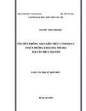 Luận văn Thạc sĩ Kiến trúc: Tổ chức không gian kiến trúc cảnh quan tuyến đường Kim Long nói dài Nguyễn Phúc Nguyên