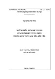 Luận văn Thạc sĩ Kiến trúc: Những biểu hiện đặc trưng của thủ pháp tương phản trong kiến trúc giải tỏa kết cấu