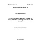 Luận văn Thạc sĩ Kiến trúc: Các giải pháp nền móng hợp lý cho các công trình dân dụng khu vực thành phố Đông Hà