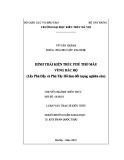 Luận văn Thạc sĩ Kiến trúc: Hình thái kiến trúc Phủ thờ Mẫu vùng Bắc Bộ (lấy Phủ Dầy và Phủ Tây Hồ là đối tượng nghiên cứu)