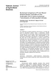 Numerical comparison of PI and neural network-based controllers for the hydrostatic unit in hydro mechanical transmissions of self-propelled vehicles