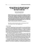 Ngôn ngữ diễn đạt của trẻ khuyết tật trí tuệ 4-5 tuổi học hòa nhập ở trường mầm non: Thực trạng và bình luận