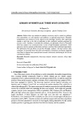 Library of bimetallic three ways catalysts