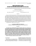 Nghiên cứu biểu hiện gen OsHSBP1 liên quan tới đáp ứng chống chịu hạn và nóng ở lúa (Oryza sativa L.)