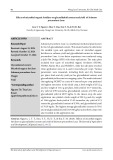 Effects of microbial organic fertilizer on glycoalkaloid content and yield of Solanum procumbens Lour.