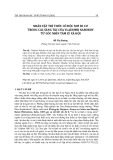 Nhân vật trí thức cô độc nơi di cư trong các sáng tác của Vladimir Nabokov từ góc nhìn tâm lý xã hội