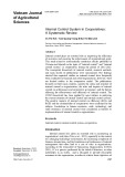 Internal control system in cooperatives: A systematic review