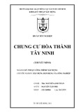 Đồ án tốt nghiệp Kỹ thuật công trình xây dựng: Chung cư Hòa Thành