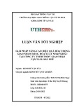 Luận văn tốt nghiệp Kinh tế vận tải: Giải pháp nâng cao hiệu quả hoạt động giao nhận hàng hóa xuất nhập khẩu tai Công ty TNHH TMDV giao nhận vận tải Long Phú