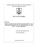 Đồ án tốt nghiệp: Thiết kế mới tuyến đường đô thị đường số 37 nối dài với đường số 2 - P. Trường Thọ - Q. Thủ Đức - TP. Hồ chí minh