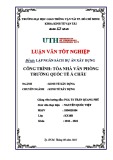 Luận văn tốt nghiệp: Lập ngân sách dự án xây dựng công trình 'Tòa nhà văn phòng trường Quốc tế Á Châu