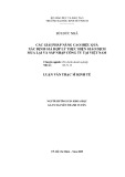 Luận văn Thạc sĩ Kinh tế: Các giải pháp nâng cao hiệu quả xác định giá hợp lý thực hiện giao dịch mua lại và sáp nhập công ty tại Việt Nam