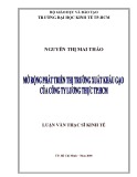 Mục tiêu nghiên cứu của luận văn là đưa ra các giải pháp phát triển nguồn nhân lực để đáp ứng kế hoạch phát triển kinh tế – xã hội của tỉnh Ninh Thuận đến năm 2010. Mời các bạn cùng tham khảo nội dung chi tiết.