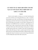 Luận văn Thạc sĩ Kinh tế: Các nhân tố tác động đến dòng vốn FDI ​tại các nước đang phát triển khu vực Châu Á và Châu Ph