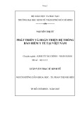 Luận văn Thạc sĩ Kinh tế: Phát triển và hoàn thiện hệ thống bảo hiểm y tế tại Việt Nam