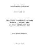 Luận văn Thạc sĩ Kinh tế: Chiến lược tài chính của G7mart – Nhà bán lẻ số 1 Việt Nam – Giai đoạn khởi sự 2007-2009