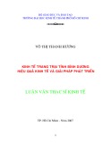 Luận văn Thạc sĩ Kinh tế: Kinh tế trạng trại tỉnh Bình Dương - Hiệu quả kinh tế và giải pháp phát triển