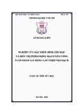 Luận án Tiến sĩ Y học: Nghiên cứu đặc điểm hình ảnh học và điều trị phình mạch não thuộc vòng tuần hoàn phía sau bằng can thiệp nội mạch