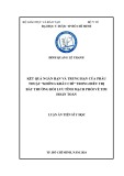 Luận án Tiến sĩ Y học: Kết quả ngắn hạn và trung hạn của phẫu thuật “không khâu chỉ” trong điều trị bất thường hồi lưu tĩnh mạch phổi về tim hoàn toàn