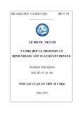 Tóm tắt Luận án Tiến sĩ Y học: NT- pro BNP và Troponin I ở bệnh nhi sốc sốt xuất huyết Dengue