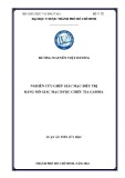 Luận án Tiến sĩ Y học: Nghiên cứu ghép giác mạc điều trị bằng mô giác mạc được chiếu tia gamma