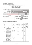 Đề thi kết thúc học phần học kì 2 môn Phân tích đầu tư chứng khoán năm 2023-2024 - Trường ĐH Văn Lang