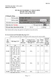 Đề thi kết thúc học phần học kì 2 môn Cơ học kết cấu 1 năm 2023-2024 có đáp án - Trường ĐH Văn Lang