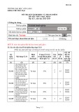 Đề thi kết thúc học phần học kì 1 môn Tài chính doanh nghiệp 2023-2024 có đáp án - Trường ĐH Văn Lang