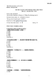 Đề thi kết thúc học phần học kì 2 môn Tiếng Hoa thương mại 2 năm 2022-2023 có đáp án - Trường ĐH Văn Lang