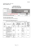 Đề thi kết thúc học phần học kì 2 môn Luật Sở hữu trí tuệ năm 2023-2024 có đáp án