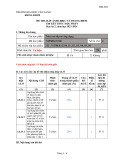 Đề thi kết thúc học phần học kì 2 môn Toán cao cấp và ứng dụng năm 2023-2024 - Trường ĐH Văn Lang