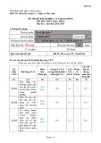 Đề thi kết thúc học phần học kì 1 môn Cơ sở lập trình 1 năm 2023-2024 - Trường ĐH Văn Lang