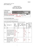 Đề thi kết thúc học phần học kì 2 môn Luật Hôn nhân và gia đình năm 2023-2024 có đáp án - Trường ĐH Văn Lang