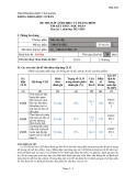 Đề thi kết thúc học phần học kì 1 môn Toán cao cấp năm 2023-2024 có đáp án