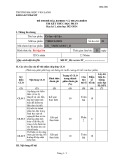 Đề thi kết thúc học phần học kì 1 môn Cơ học vật liệu năm 2023-2024 - Trường ĐH Văn Lang