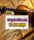 Thuật ngữ tiếng Anh về âm nhạc