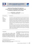 Analysis and forecasting of the importance of smart contracts and blockchain technology in SCM in Vietnam by using DEA and Grey model