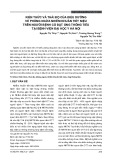 Kiến thức và thái độ của điều dưỡng về phòng ngừa nhiễm khuẩn tiết niệu trên người bệnh có đặt ống thông tiểu tại Bệnh viện Đại học Y Hà Nội