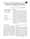 Comparative analysis of blockchain-based voting systems using machine learning techniques