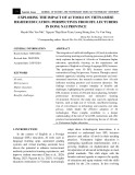 Exploring the impact of AI tools on Vietnamese higher education: Perspectives from EFL lecturers in Dong Nai province