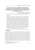 Application of lean construction principles and simulation for performance improvement of earthwork activities in construction projects on offshore islands