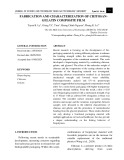 Fabrication and characterization of chitosan-gelatin composite film